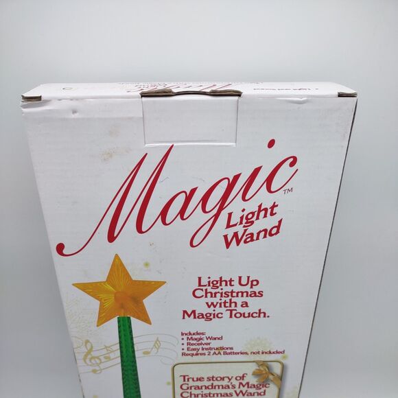 Magic Light Wand Christmas Remote Control & Receiver W/Light and Sound Green - Picture 8 of 11